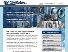 Tablet Screenshot of dmcsalesinc.com